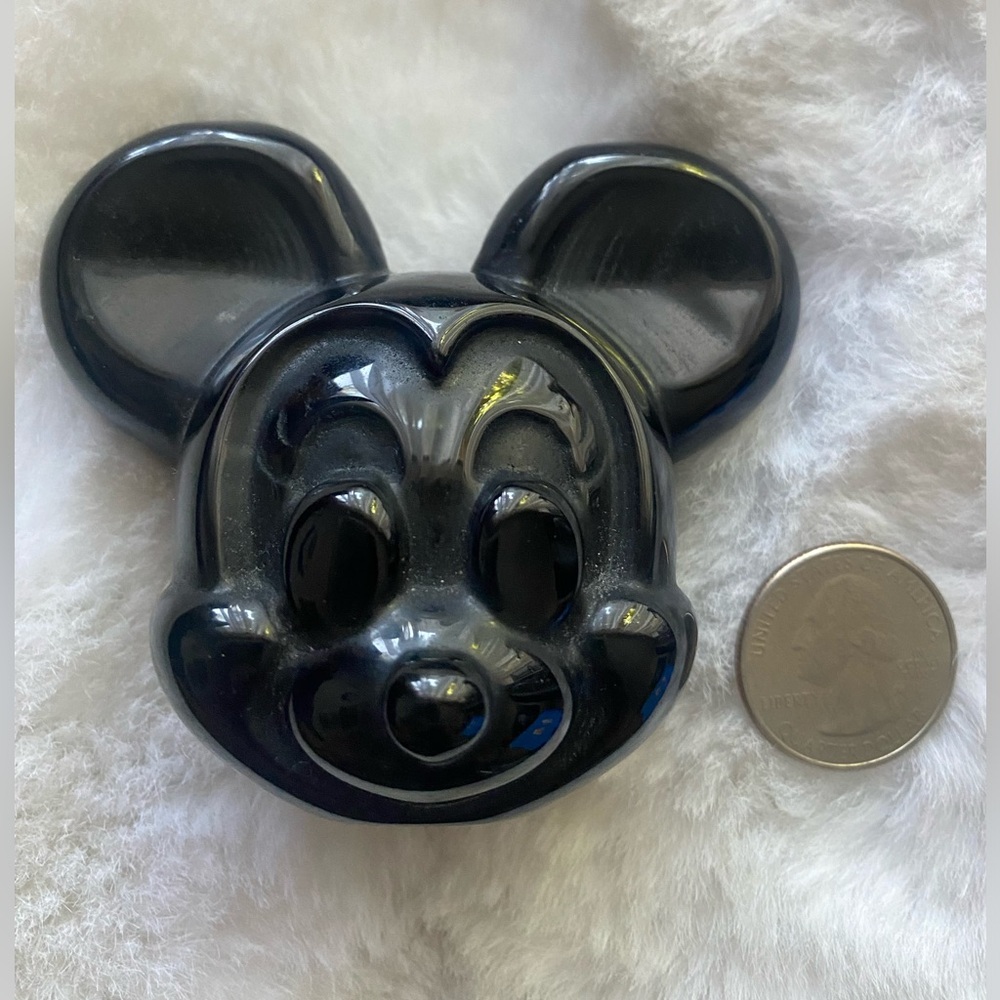 BLACK OBSIDIAN MICKEY MOUSE